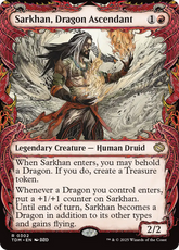 Sarkhan, Ascendente Dracônico / Sarkhan, Dragon Ascendant - Magic: The Gathering - MoxLand